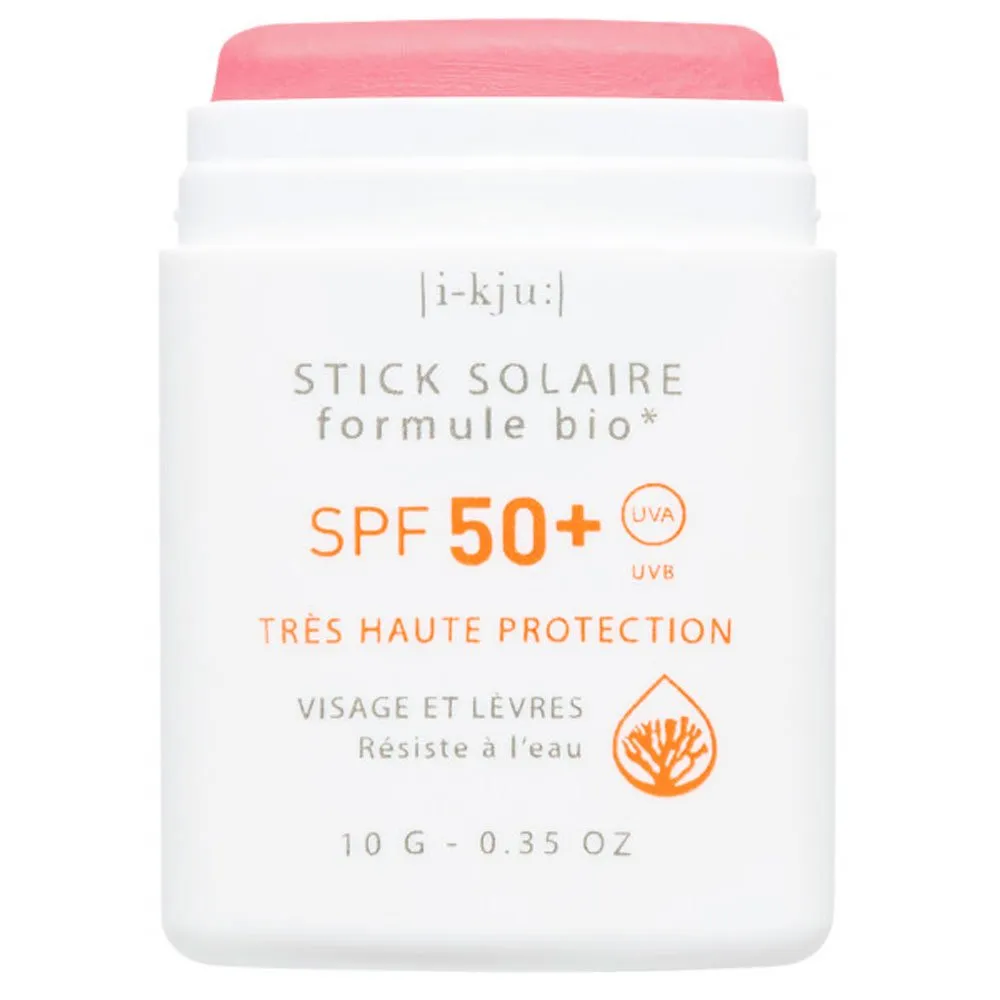 Sunscreen EQ Love ---Stick Solaire Coloré SPF50+ Framboise