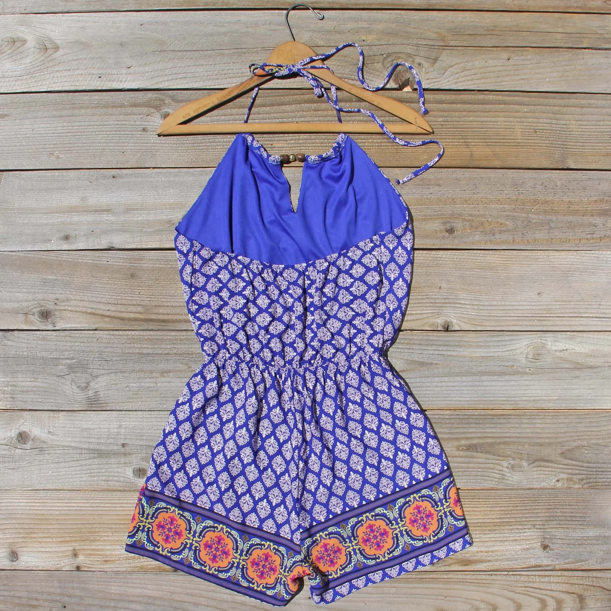 Sunstone Romper in Blue