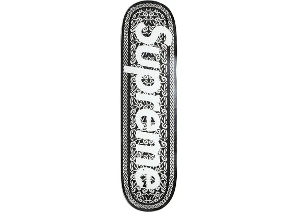 Supreme Celtic Knot Skateboard Deck Black