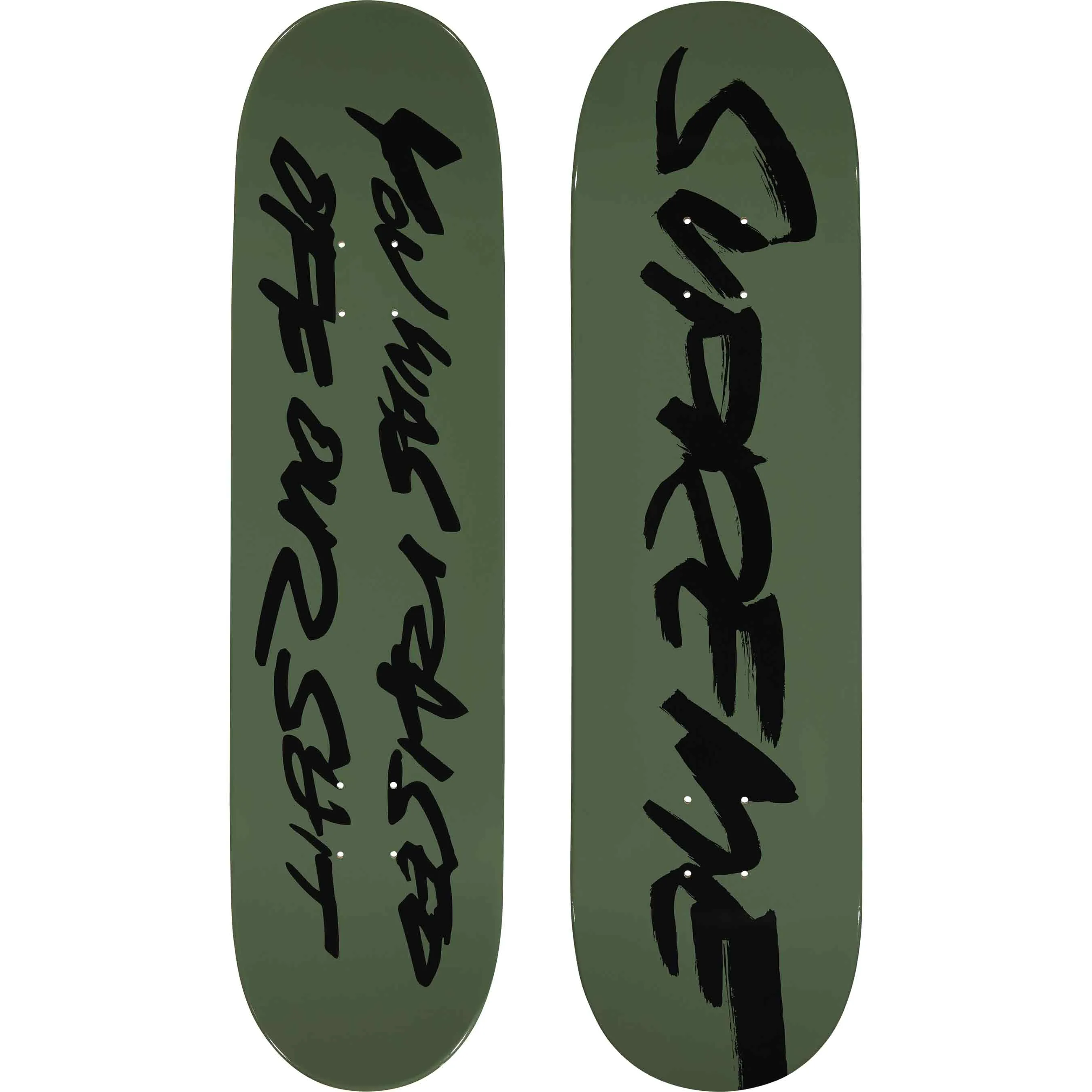 Supreme Futura Skateboard Olive