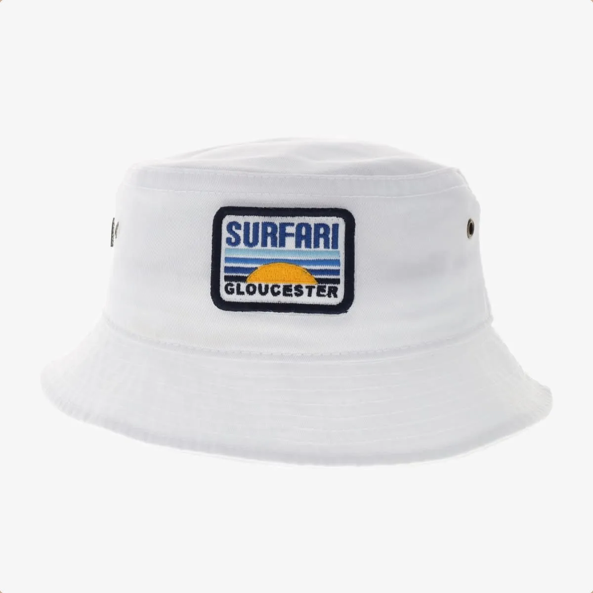 Surfari Dawn Patrol Bucket Hat White