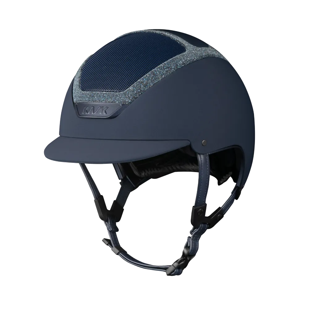 Swarovski Frame Dogma Chrome Riding Helmet by KASK (Clearance)