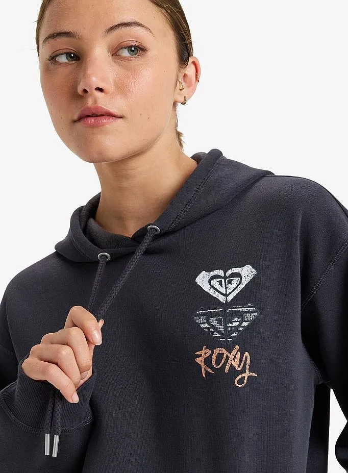 sweatshirt Roxy Surf Stoked Hoodie Brushed A - KTA0/Phantom - women´s