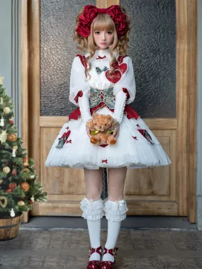 Sweet Lolita Dress Polyester Sleeveless Sweet Lolita Dress