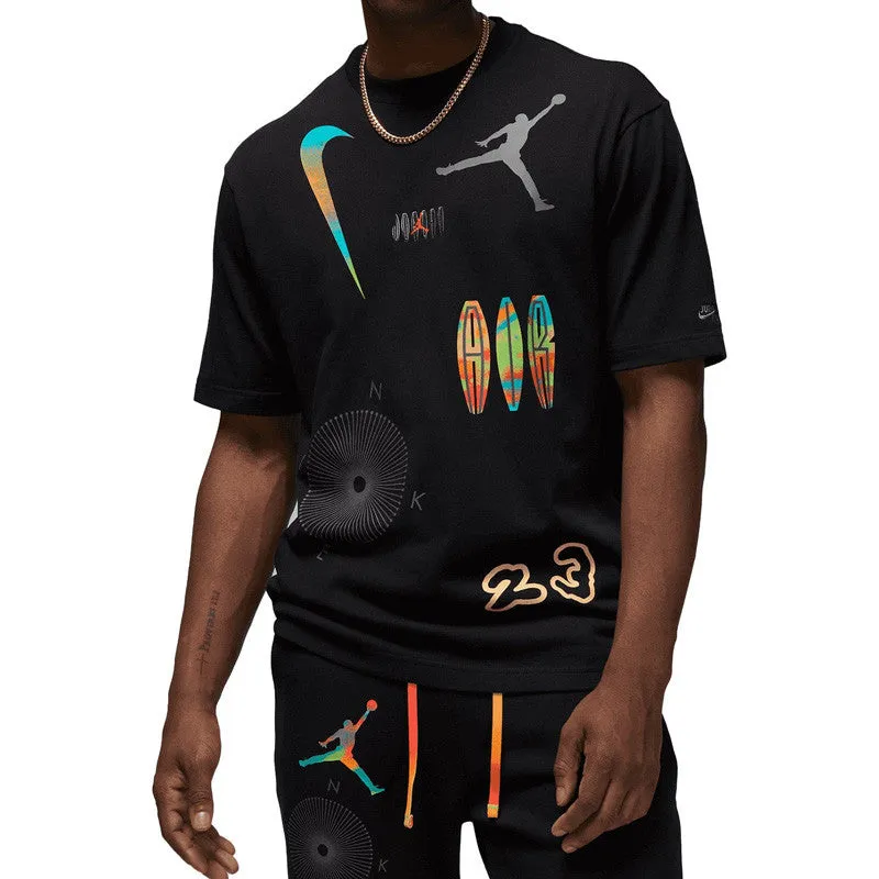T-Shirt Nike Jordan Flight Graphic Thermal - Noir - Homme