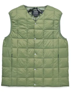 Taion Taion-001 Down Vest Olive