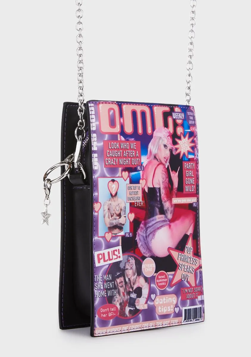 Talk Of The Tabloids Shoulder Bag-