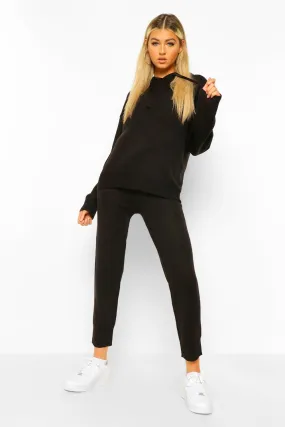 Tall Hooded Sweater& Jogger Lounge Set