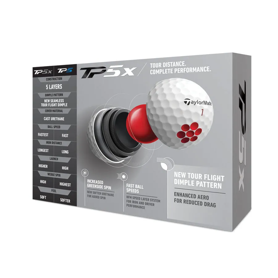 TaylorMade TP5x Tour Golf Ball