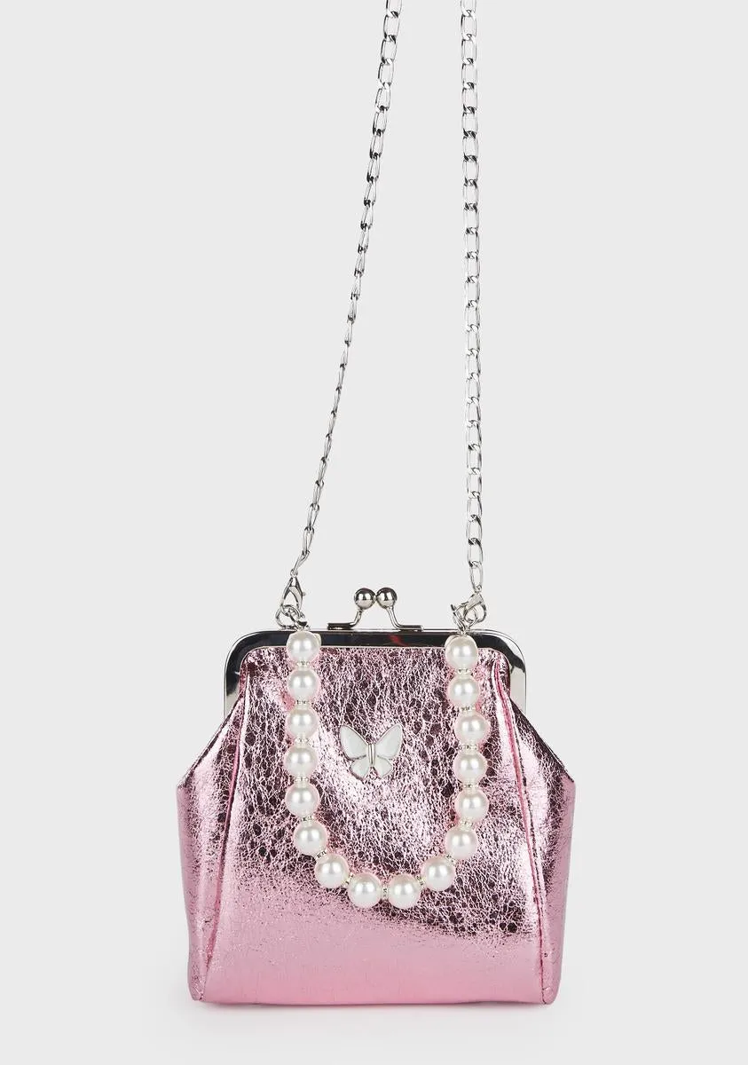 Tea Gathering Shoulder Bag - Pink-