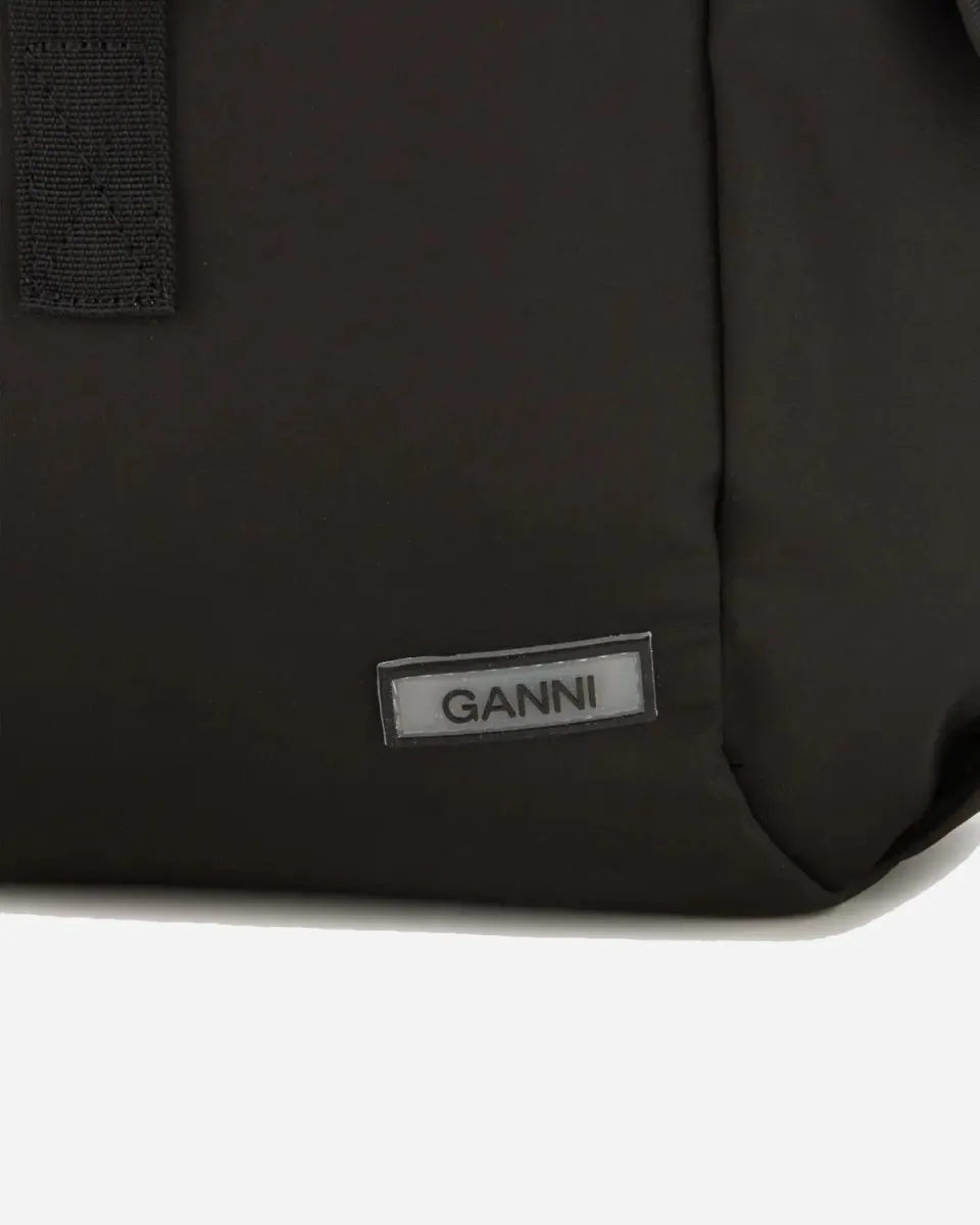 Tech Fabric Backpack - Black