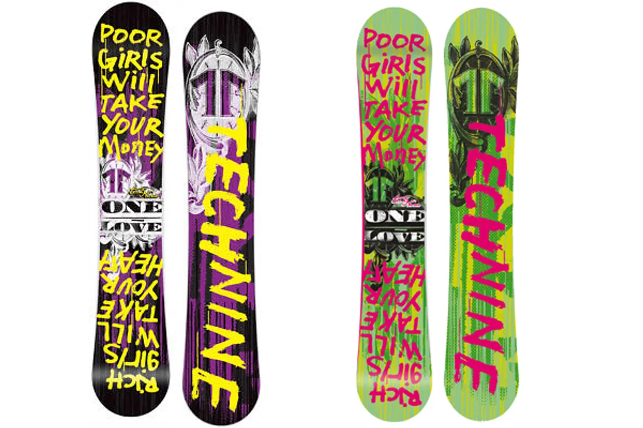 Technine One Love Rocker Snowboard 2011