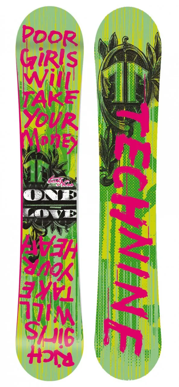 Technine One Love Rocker Snowboard 2011
