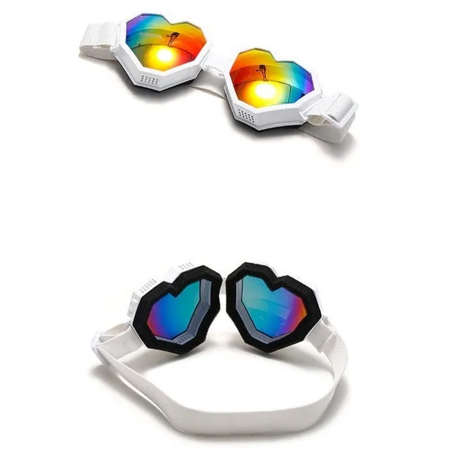 Techwear Heart Sunglasses