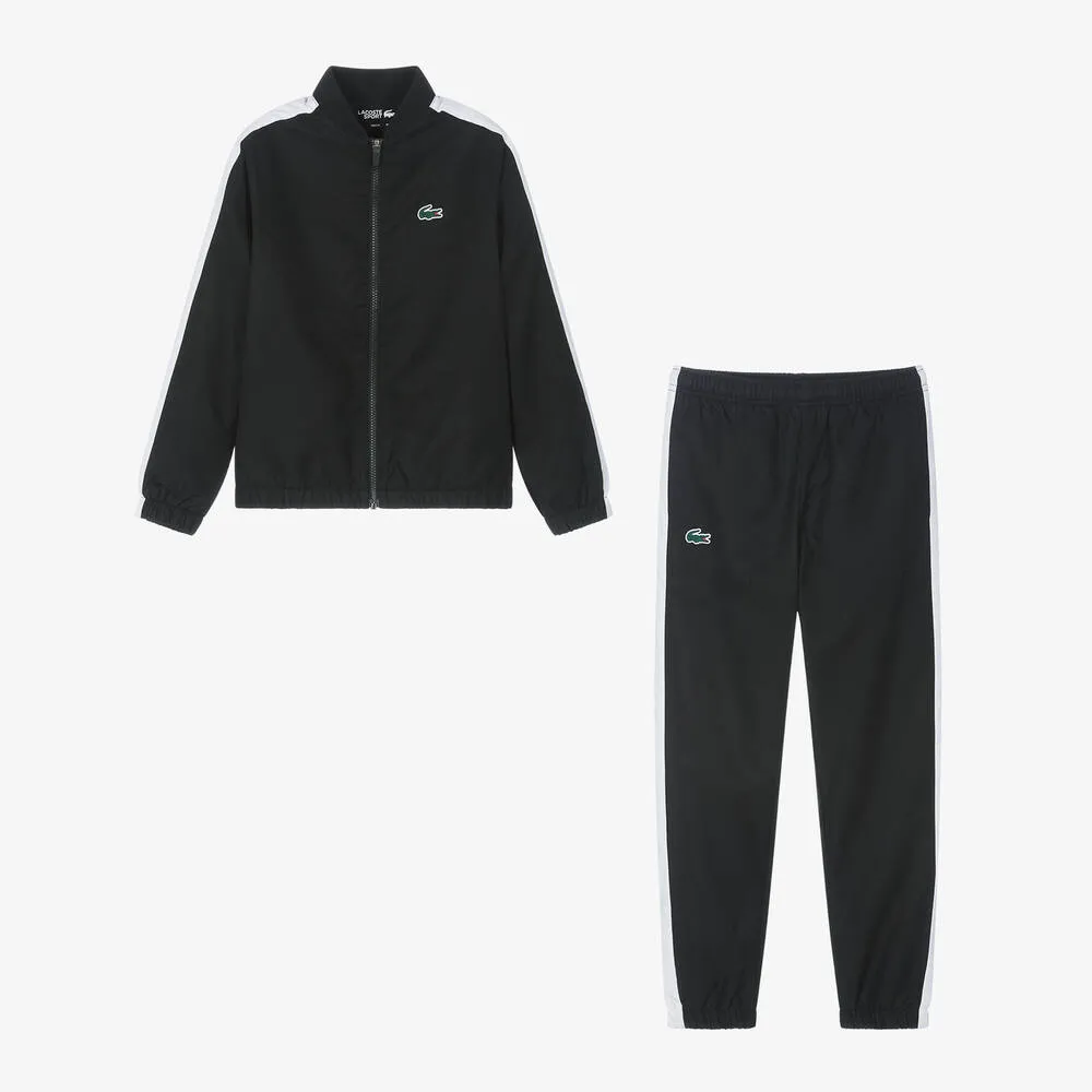 Teen Boys Black Tracksuit