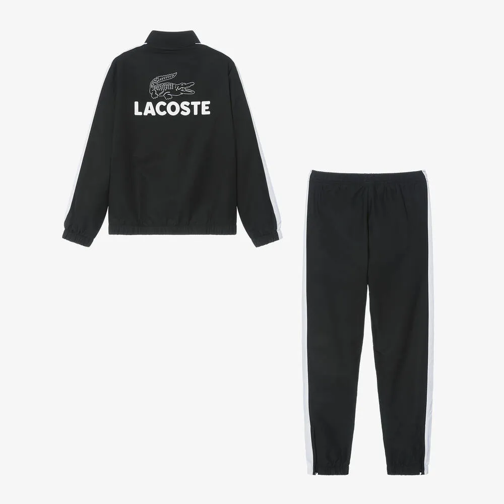 Teen Boys Black Tracksuit