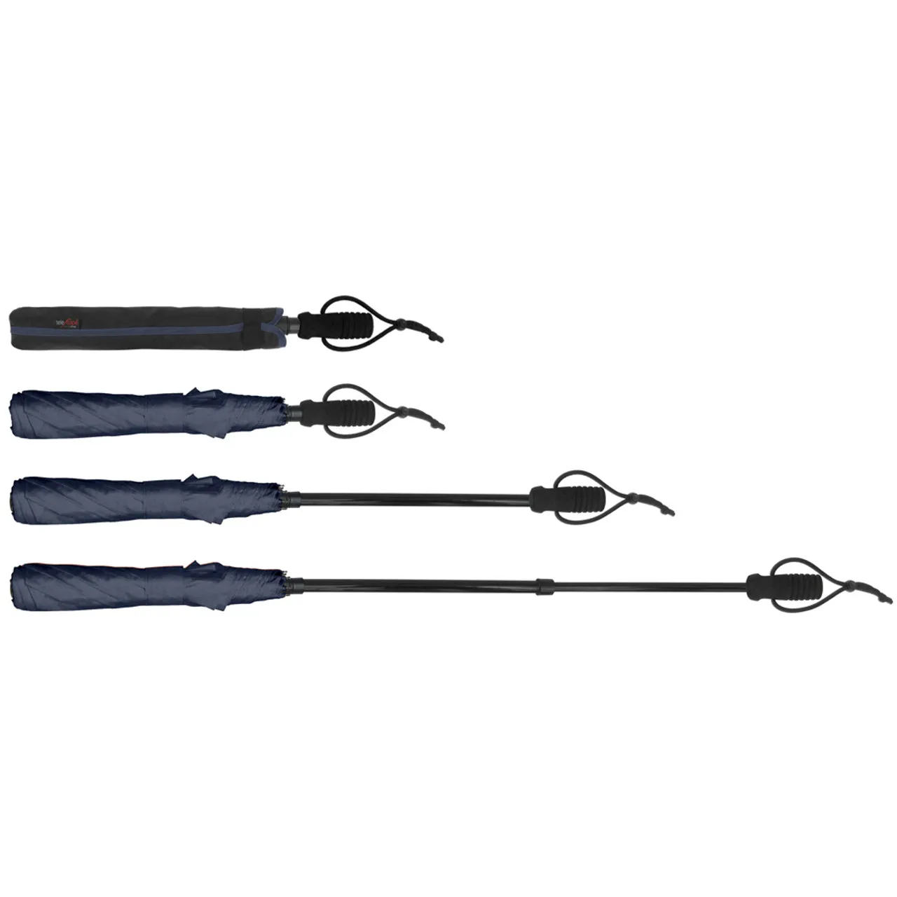 Telescope Hands Free Trekking Umbrella