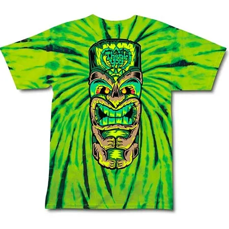 Thank You Skateboards Tiki Tie Dye T Shirt
