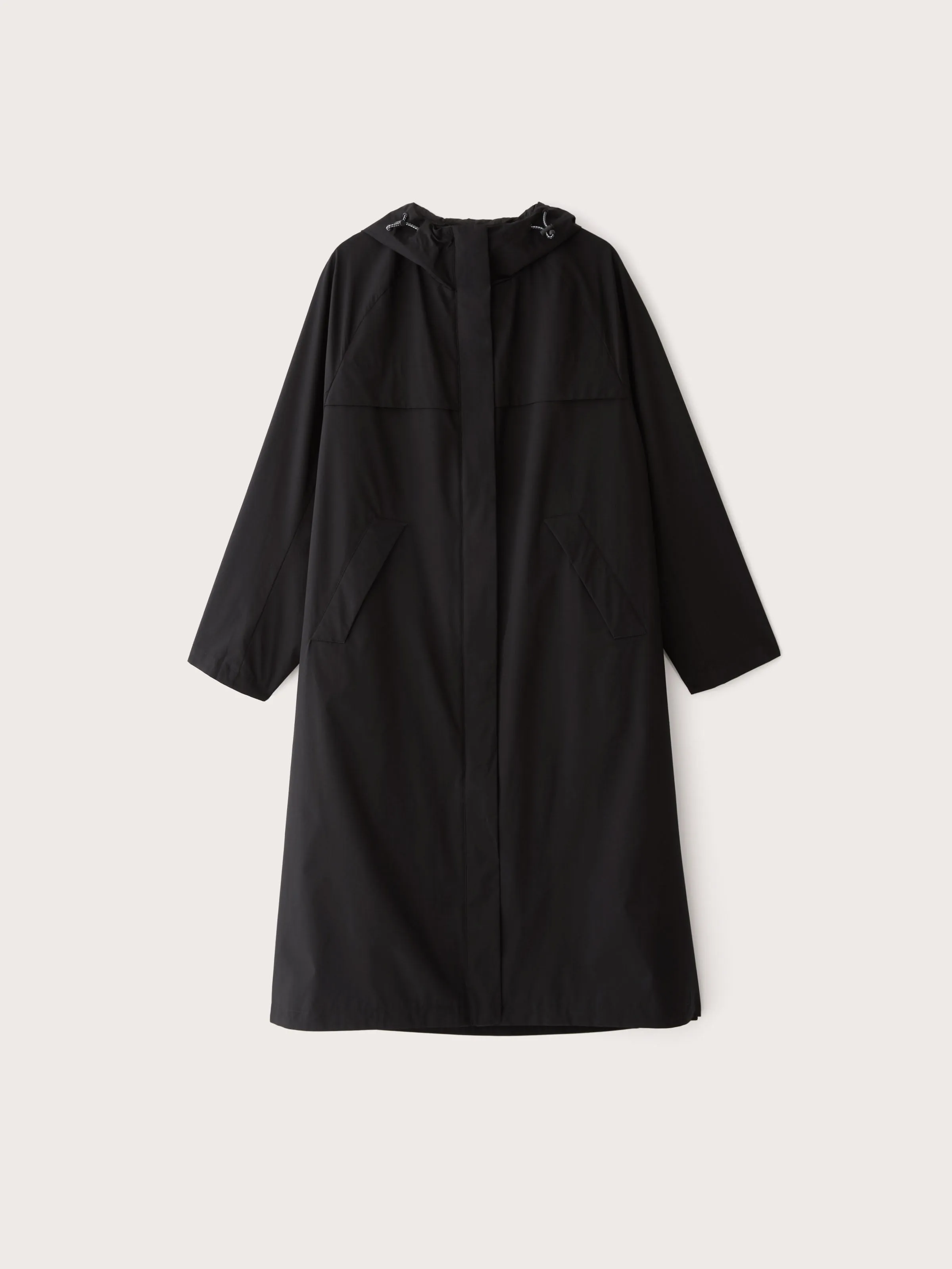 The Anorak Rain Jacket in Black
