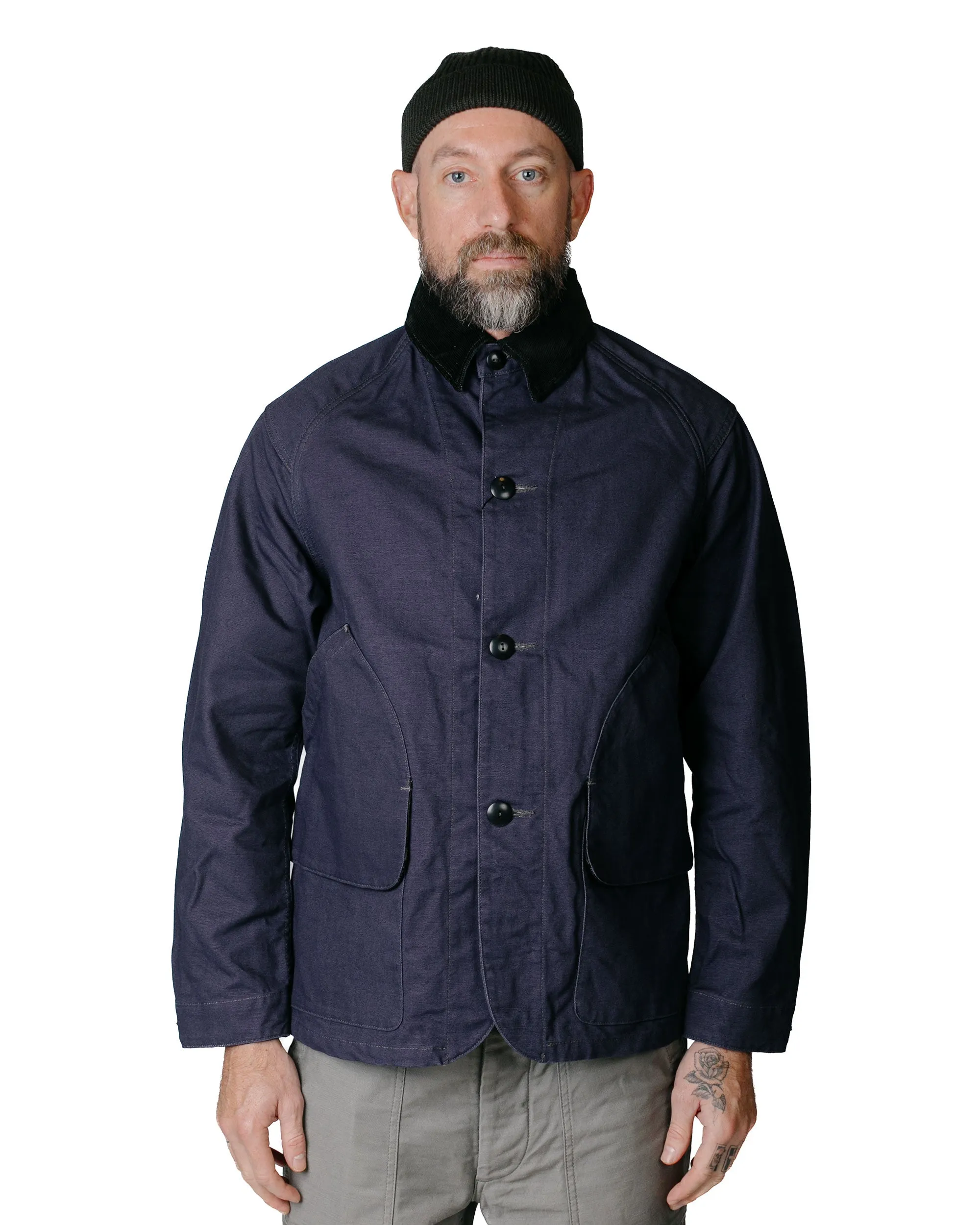 The Corona Utility CJ001L Game Jacket Light High Density Cotton Duck Navy
