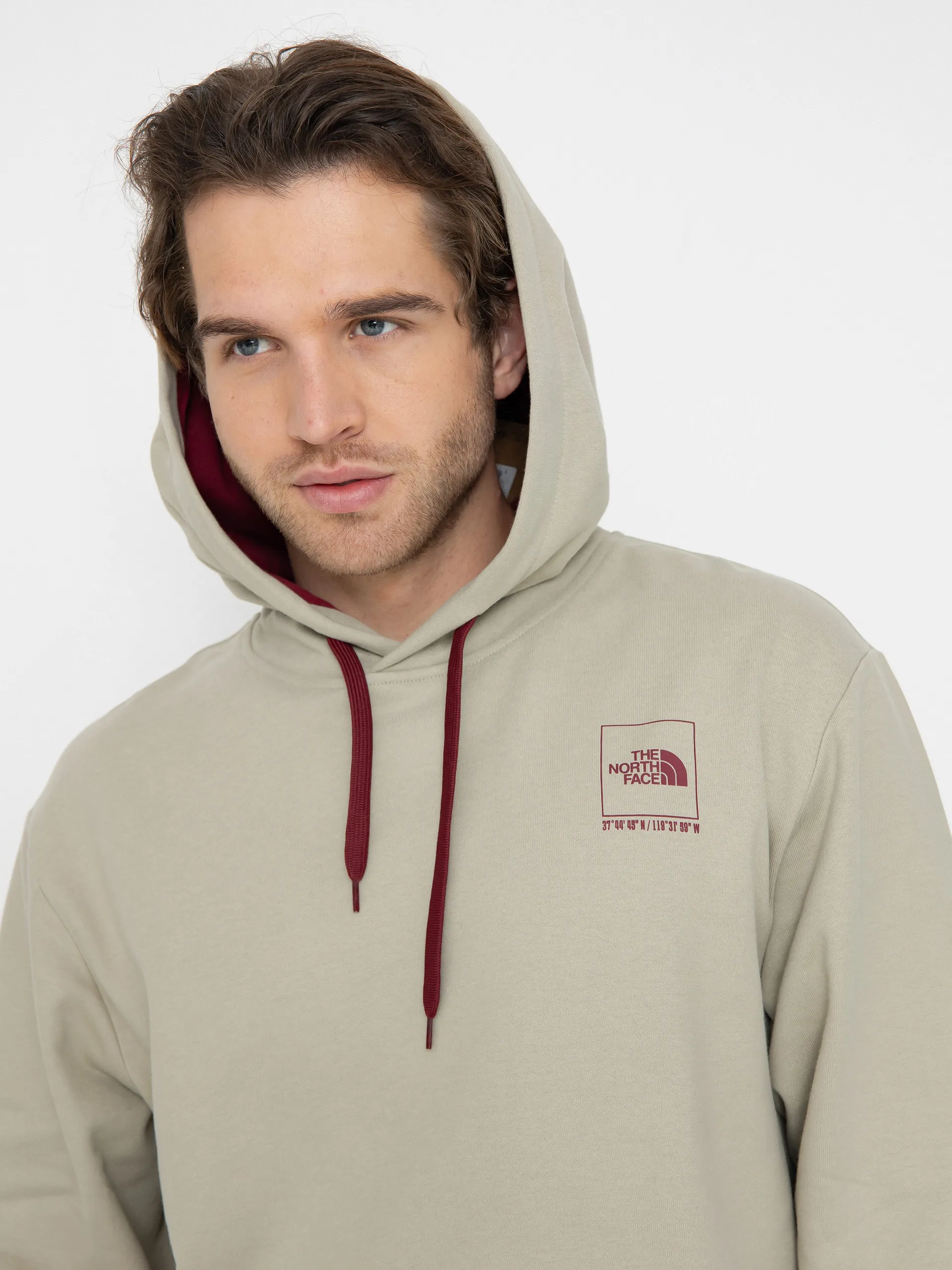 The North Face Coordinates HD Hoodie (clay grey)