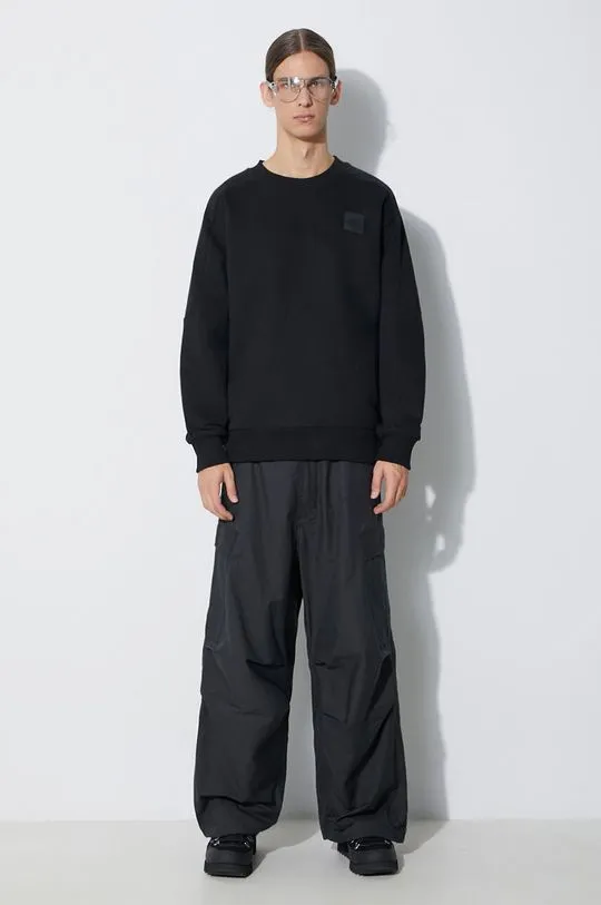 The North Face cotton sweatshirt The 489 men's black color NF0A8533JK31