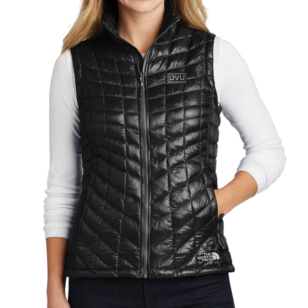 The North Face Ladies ThermoBall Trekker Vest - Pleather Mono Patch