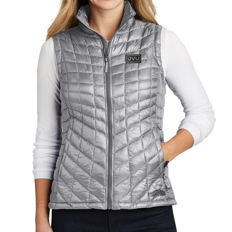 The North Face Ladies ThermoBall Trekker Vest - Pleather Mono Patch