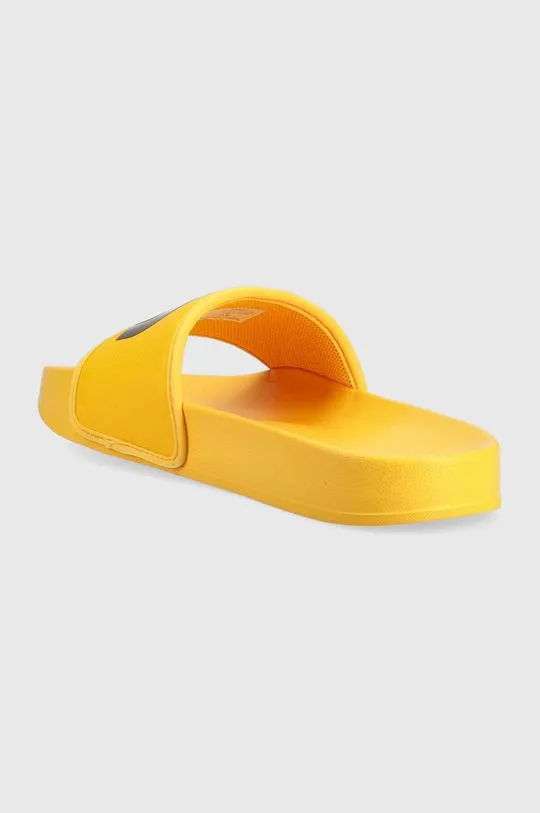 The North Face sliders BASE CAMP SLIDE III men's orange color