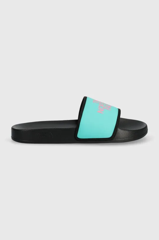 The North Face sliders M Base Camp Slide III men's turquoise color NF0A4T2RV3O1
