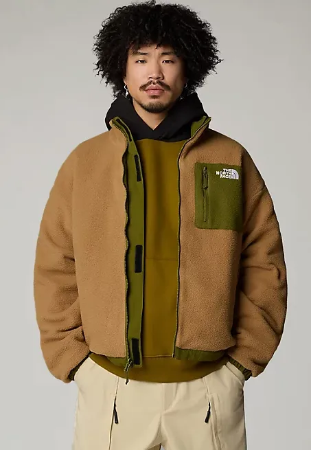 The North Face - Yumiori Reversible Forest Olive/Utility Brown - Jacket