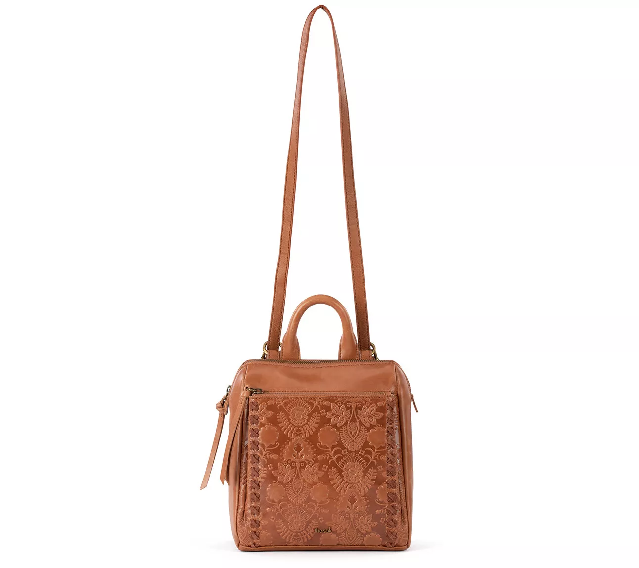 The Sak Loyola Leather Convertible Mini Backpack