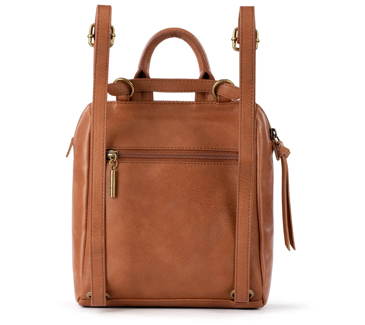 The Sak Loyola Leather Convertible Mini Backpack