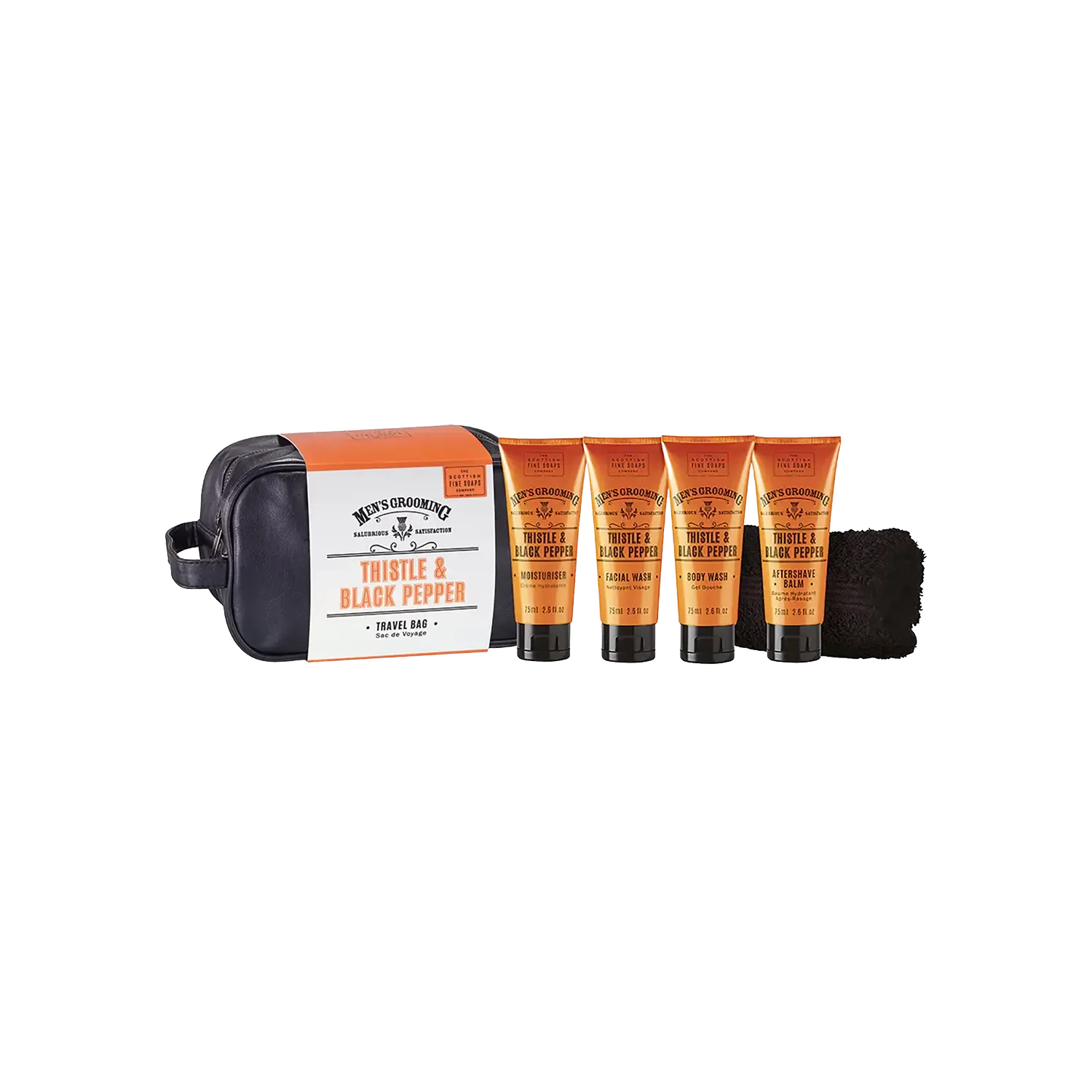 The Scottish Fine Soaps Company Thistle & Black Pepper Travel Bag