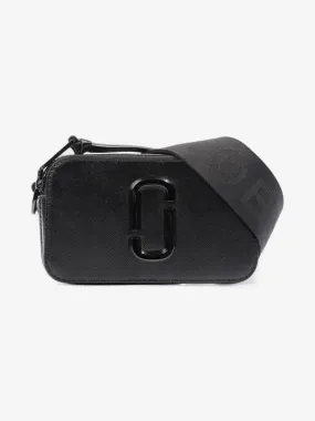 The Snapshot Bag Black Leather