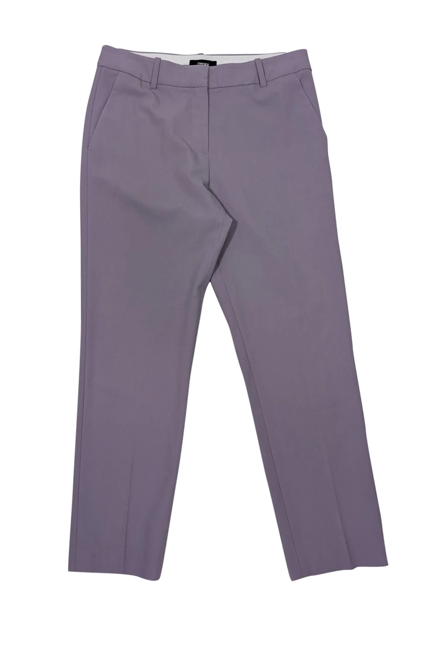 Theory - Pale Lavender Tapered Trousers Sz S