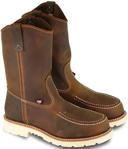 Thorogood 11 Wellington Work Boot Steel Toe Moc Toe 804-3311