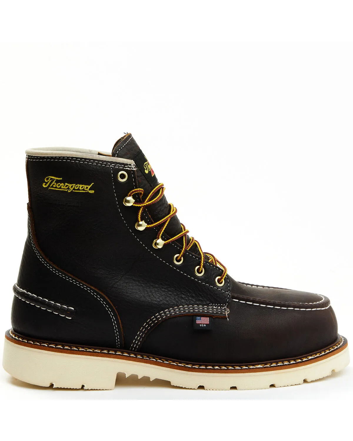 Thorogood Men's Boot Barn Exclusive Briar Pitstop 6" Work Boot - Steel Toe