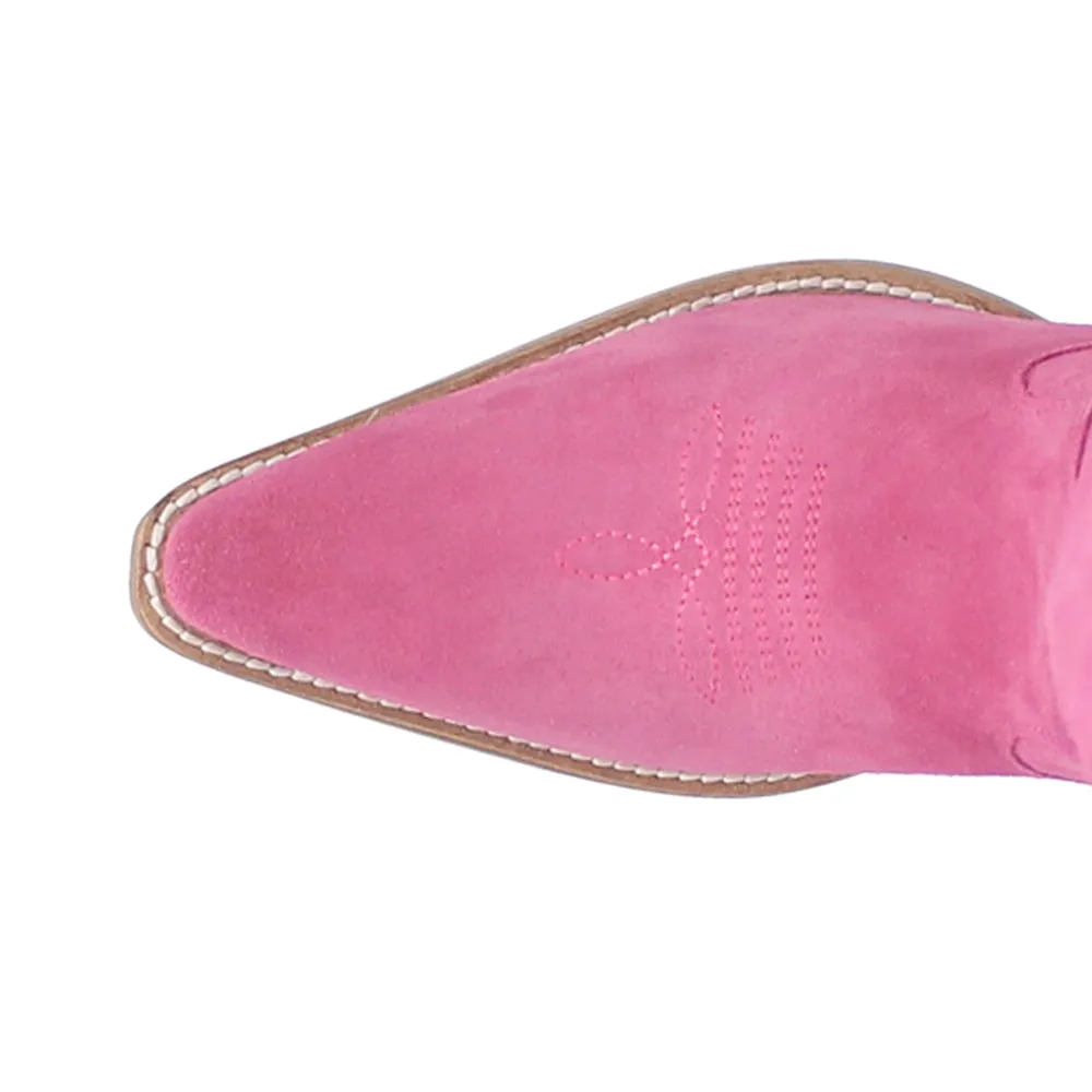 Thunder Road Embroidered Snip Toe Cowboy Boots