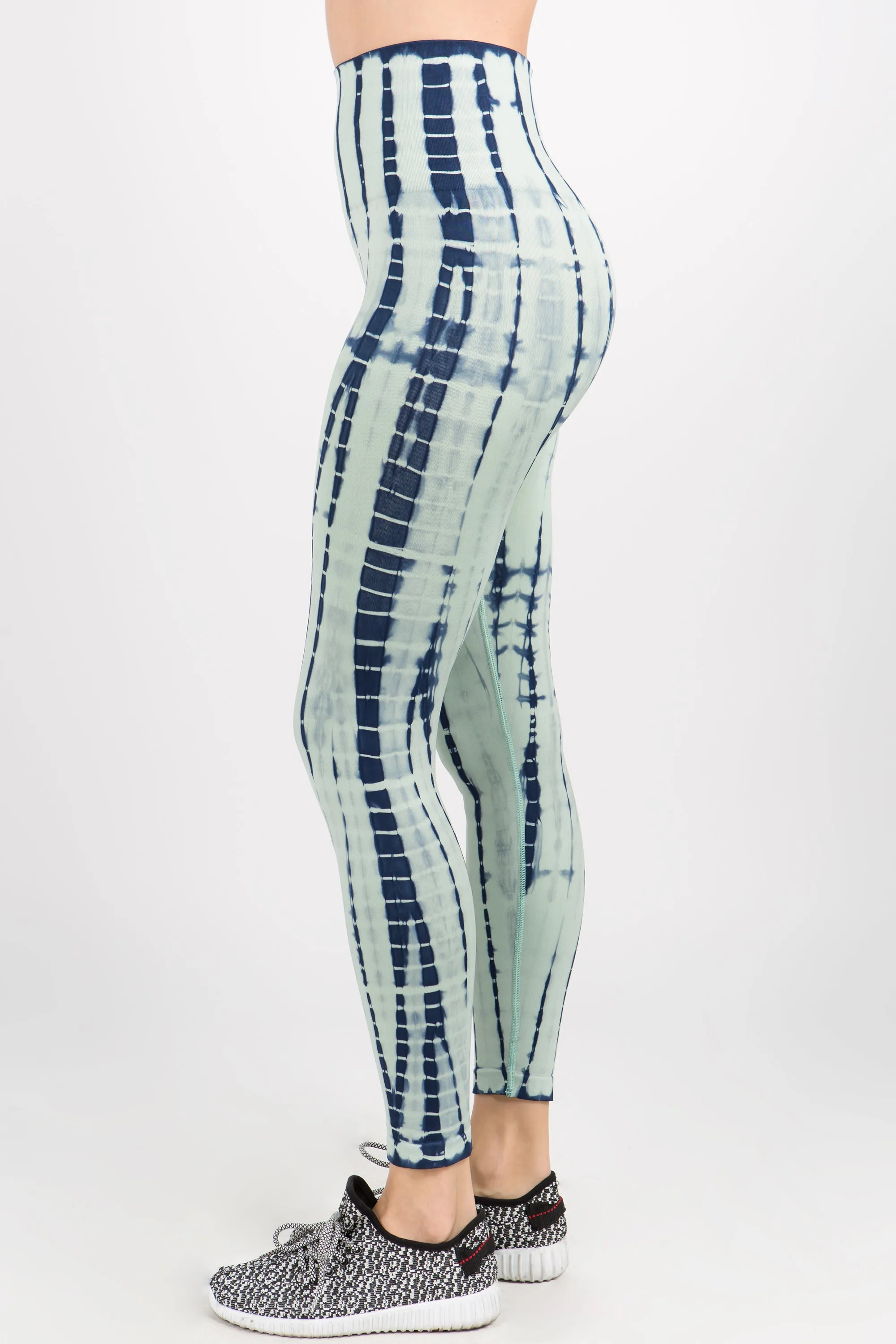Tie Dye Stripe Performance Leggings
