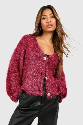 Tinsel Knitted Cardigan