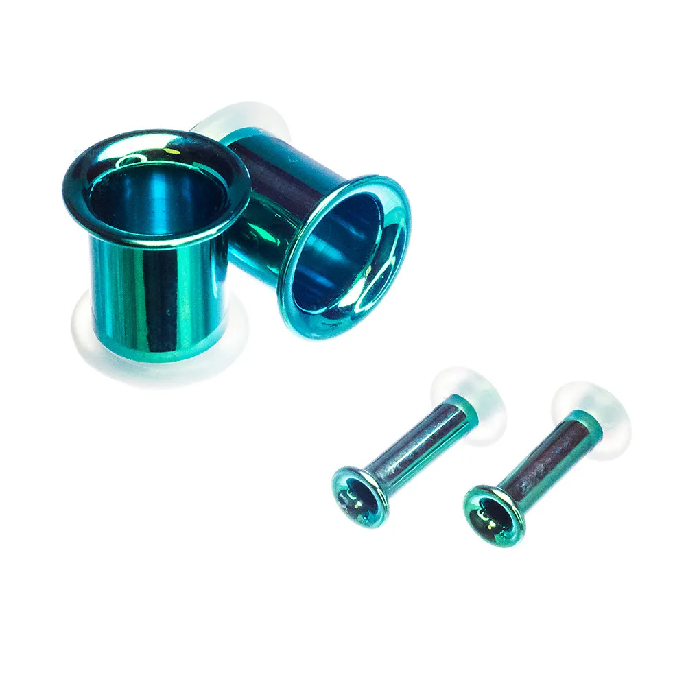Titanium Eyelets - Green