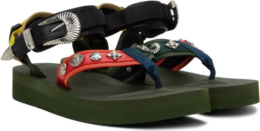 Toga Virilis Khaki Suicoke Edition Tono Sandals