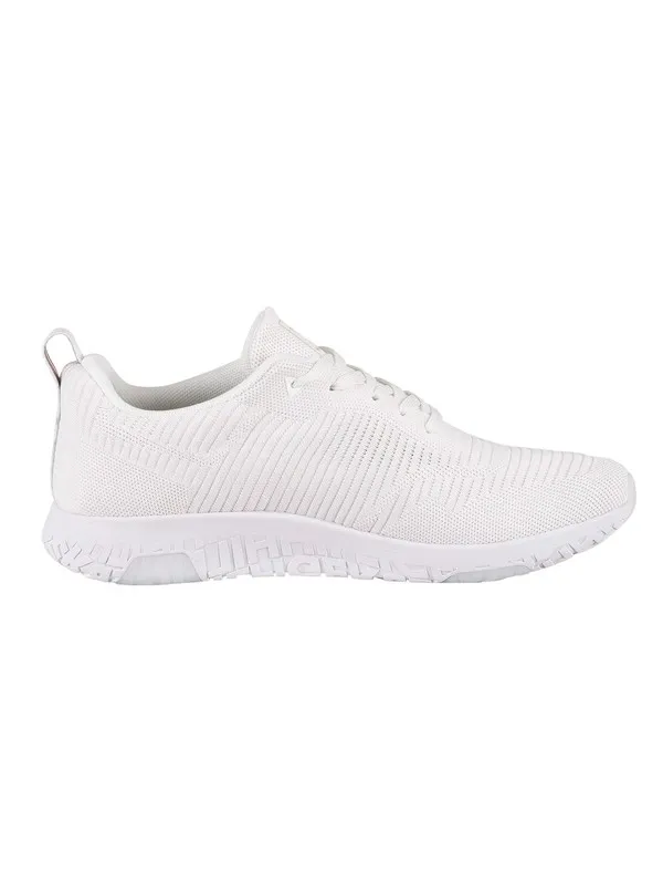 Tommy Hilfiger Corporate Mesh Trainers - White