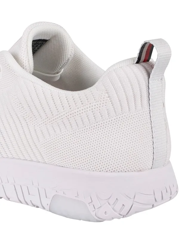 Tommy Hilfiger Corporate Mesh Trainers - White