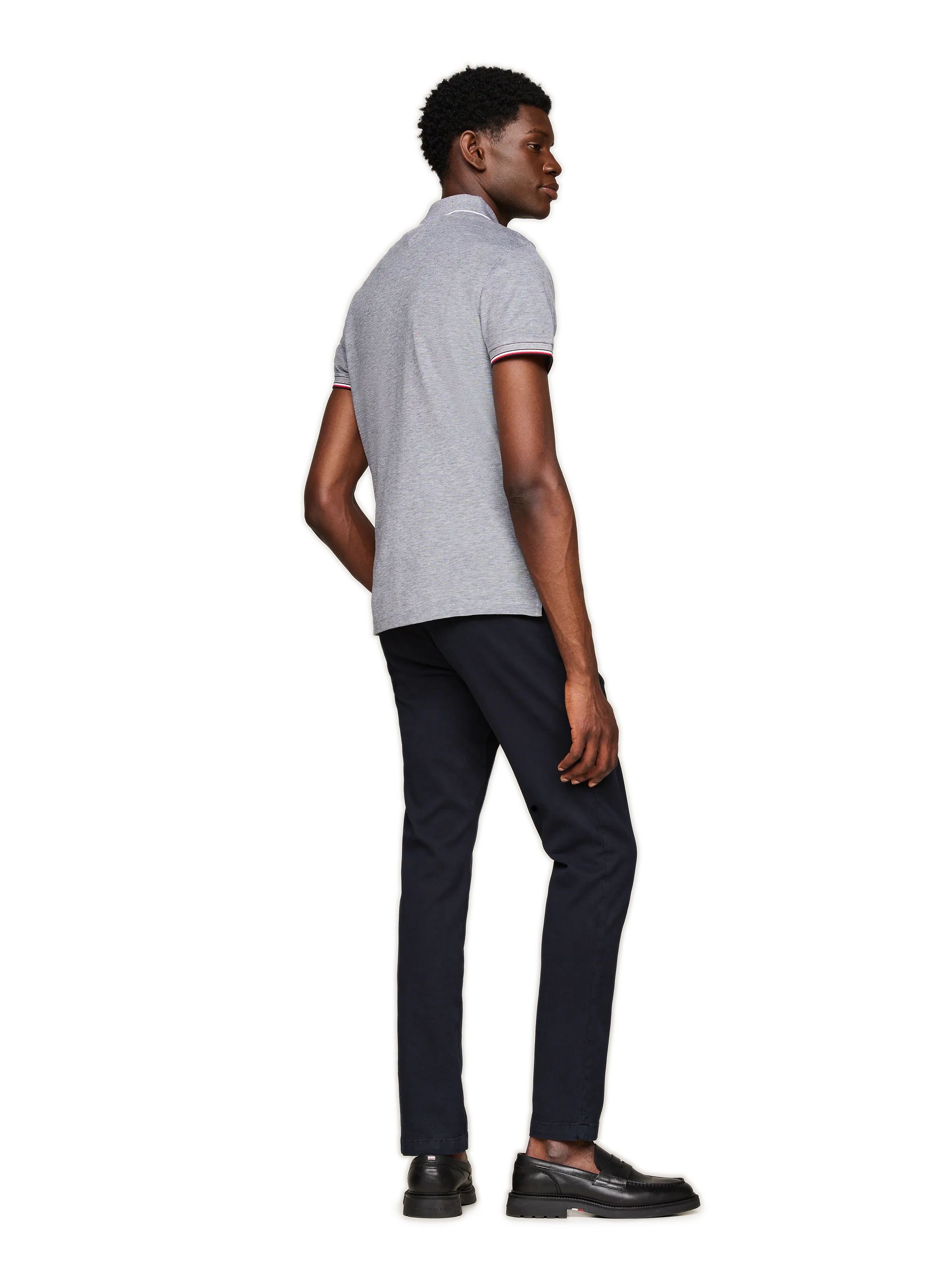 Tommy hilfiger   Cotton polo shirt  - Blue