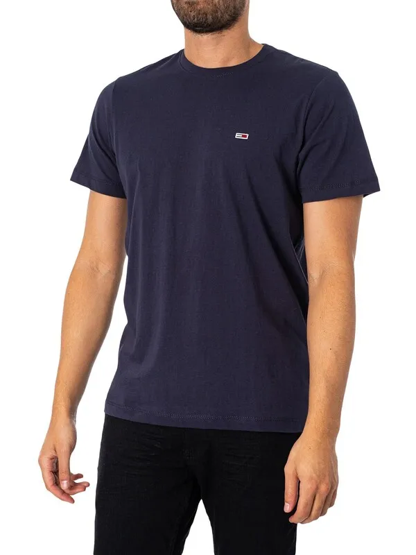 Tommy Jeans Classic Jersey T-Shirt - Twilight Navy
