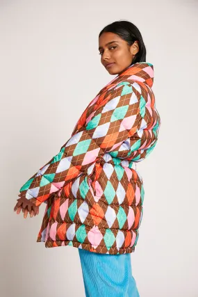 TONI BELTED PUFFER