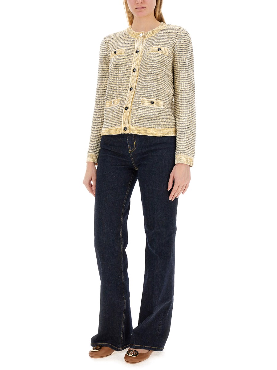 TORY BURCH      CARDIGAN KENDRA IN VISCOSA