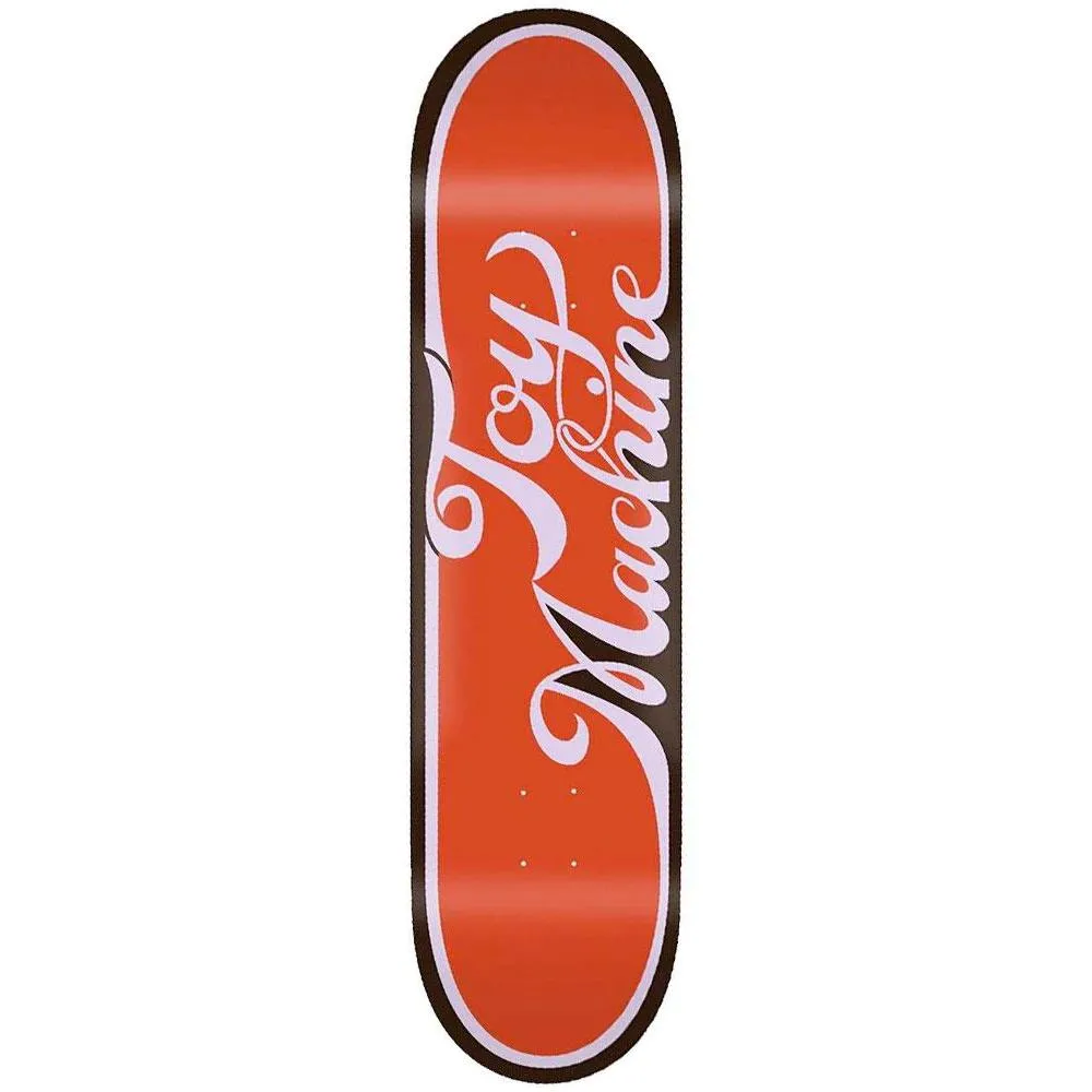Toy Machine Cursive Red Skateboard Deck 8